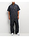 FB County All Over Print Blue Half Zip Short Sleeve Shirt - Thumbnail image 5 of 5