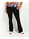 FB County Black Fold Over Flare Leggings - Thumbnail image 3 of 7