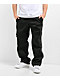 FB County Black Heavyweight Baggy Cargo Sweatpants - Thumbnail image 1 of 7