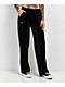 FB County Black Velour Track Pants - Thumbnail image 1 of 7