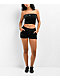 FB County Black Velour Tube Top - Thumbnail image 4 of 4