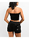 FB County Black Velour Tube Top - Thumbnail image 2 of 4
