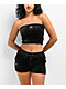 FB County Black Velour Tube Top - Thumbnail image 1 of 4