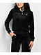 FB County Black Velour Zip Hoodie - Thumbnail image 2 of 5