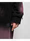 FB County Bleach Dye Black & Pink Crop Zip Hoodie - Thumbnail image 4 of 5