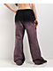 FB County Bleach Dye Black & Pink Sweatpants - Thumbnail image 2 of 7