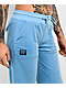 FB County Blue Velour Track Pants - Thumbnail image 4 of 8