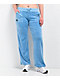 FB County Blue Velour Track Pants - Thumbnail image 7 of 8