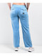 FB County Blue Velour Track Pants - Thumbnail image 8 of 8