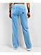 FB County Blue Velour Track Pants - Thumbnail image 2 of 8