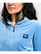 FB County Blue Velour Zip Hoodie - Thumbnail image 3 of 5