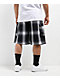 FB County Checker Blue Cargo Shorts - Thumbnail image 2 of 6