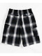 FB County Checker Blue Cargo Shorts - Thumbnail image 4 of 6