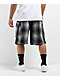FB County Checker Grey Cargo Shorts - Thumbnail image 2 of 6