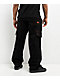 FB County Contrast Black & Orange Cargo Sweatpants - Thumbnail image 2 of 7