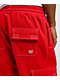 FB County Contrast Red Cargo Sweatpants - Thumbnail image 4 of 8
