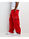 FB County Contrast Red Cargo Sweatpants - Thumbnail image 7 of 8