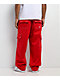 FB County Contrast Red Cargo Sweatpants - Thumbnail image 2 of 8