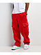 FB County Contrast Red Cargo Sweatpants - Thumbnail image 1 of 8