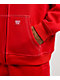FB County Contrast Red Zip Hoodie - Thumbnail image 5 of 6