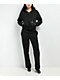 FB County French Terry Black Crop Zip Hoodie - Thumbnail image 4 of 4
