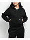 FB County French Terry Black Crop Zip Hoodie - Thumbnail image 1 of 4