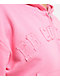 FB County French Terry Pink Crop Zip Hoodie - Thumbnail image 4 of 6