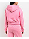 FB County French Terry Pink Crop Zip Hoodie - Thumbnail image 5 of 6
