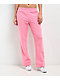 FB County French Terry Pink Sweatpants - Thumbnail image 2 of 8