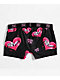 FB County Heart Print Black & Pink Boyshort Underwear - Thumbnail image 2 of 2