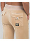 FB County Khaki Velour Track Pants - Thumbnail image 5 of 10