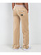 FB County Khaki Velour Track Pants - Thumbnail image 2 of 10