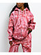 FB County Mi Amor Rhinestone Pink Zip Hoodie - Thumbnail image 1 of 8