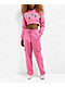 FB County Old School Pink Crop Hoodie - Thumbnail image 6 of 8