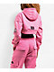 FB County Old School Pink Crop Hoodie - Thumbnail image 2 of 8