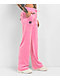 FB County Pink Velour Track Pants - Thumbnail image 3 of 7