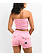 FB County Pink Velour Tube Top - Thumbnail image 2 of 6