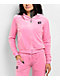 FB County Pink Velour Zip Hoodie - Thumbnail image 2 of 6