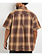FB County Plaid Brown & Tan Button Up Shirt - Thumbnail image 2 of 3