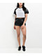 FB County Pop Stitch Black Sweat Shorts - Thumbnail image 5 of 7