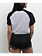 FB County Pop Stitch Grey & Black Boxy Crop T-Shirt - Thumbnail image 2 of 6