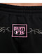 FB County Rhinestone Black Sweat Shorts - Thumbnail image 4 of 6