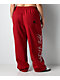 FB County Rhinestone Red Straight Leg Sweatpants  - Thumbnail image 4 of 9