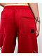 FB County Rhinestone Red Straight Leg Sweatpants  - Thumbnail image 5 of 9