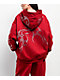 FB County Rhinestone Red Zip Hoodie - Thumbnail image 2 of 8