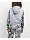 FB County Tatted Up Grey Crop Zip Hoodie - Thumbnail image 2 of 5