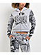 FB County Tatted Up Grey Crop Zip Hoodie - Thumbnail image 1 of 5