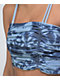FILA Allanis Ruched Blue Tie Dye Cami Tank Top - Thumbnail image 3 of 3