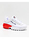 FILA Disruptor 2A White & Red Shoes - Thumbnail image 1 of 5