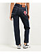 FUBU Classic Dark Blue Double Knee Carpenter Jeans - Thumbnail image 2 of 6